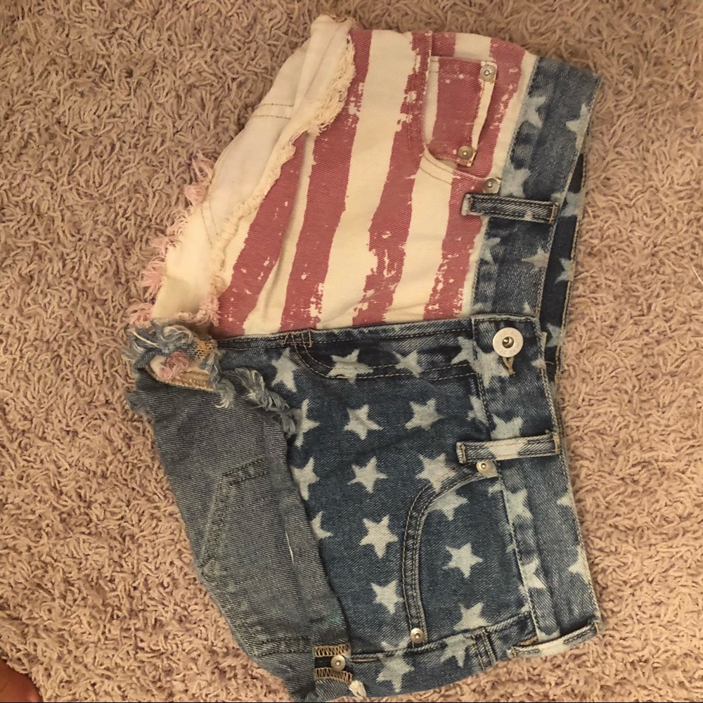 USA Jean shorts